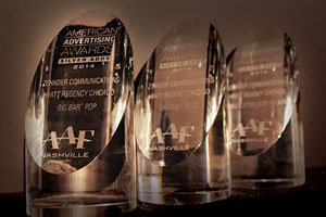 Zehnder Wins 3 Silver at Nashville Ad Fed Awards