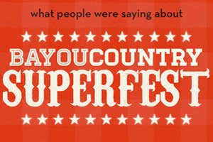 Carrie Underwood, Jason Aldean Create Buzz at Bayou Country Superfest